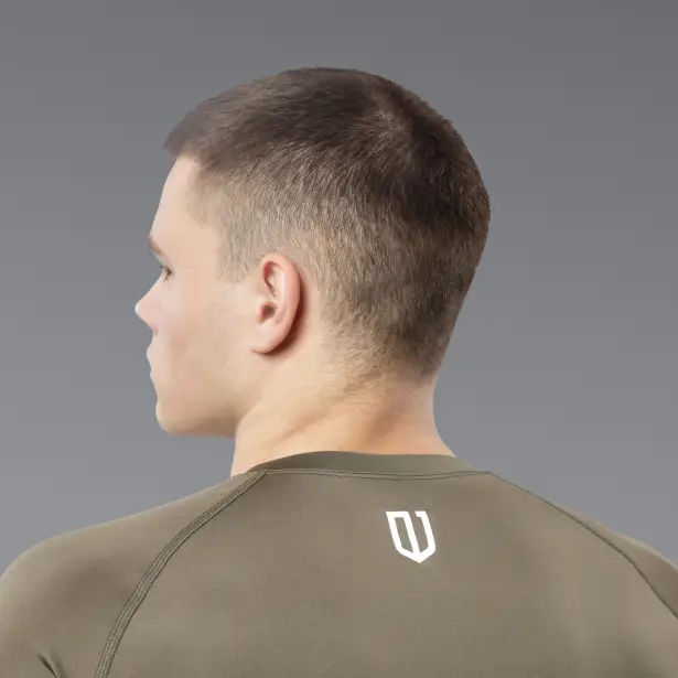 9 - Термобілизна (верх) Frost Guard реглан LVL 1 (1 Рівень) Олива. Розмір S