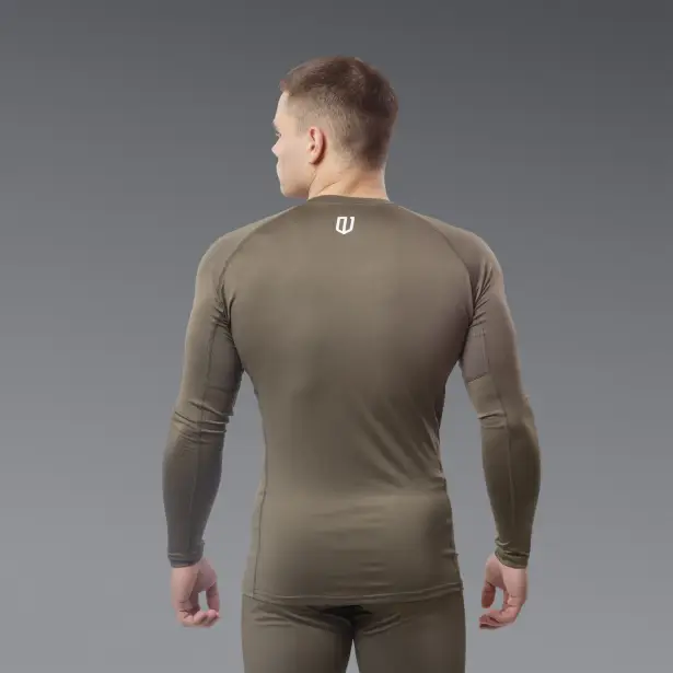 3 - Термобілизна (верх) Frost Guard реглан LVL 1 (1 Рівень) Олива. Розмір L