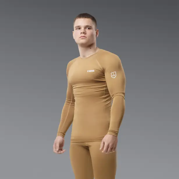 2 - Термобілизна (верх) Frost Guard реглан LVL 1 (1 Рівень) Койот. Розмір L