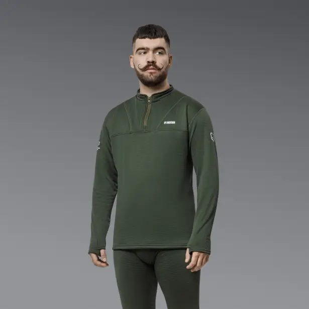 2 - Термобілизна (верх) Frost Guard реглан LVL 2 (2 Рівень) Олива. Розмір M