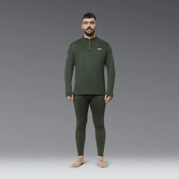 4 - Термобілизна (верх) Frost Guard реглан LVL 2 (2 Рівень) Олива. Розмір L