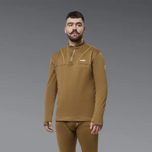 2 - Термобілизна (верх) Frost Guard реглан LVL 2 (2 Рівень) Койот. Розмір S