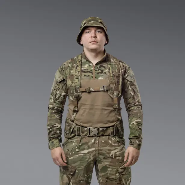 3 - Тактичний розвантажувальний пояс РПС 1 класу захисту, Cordura 1000D. Мультикам. S/M
