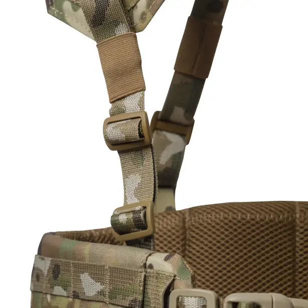 11 - Тактичний розвантажувальний пояс РПС 1 класу захисту, Cordura 1000D. Мультикам. S/M