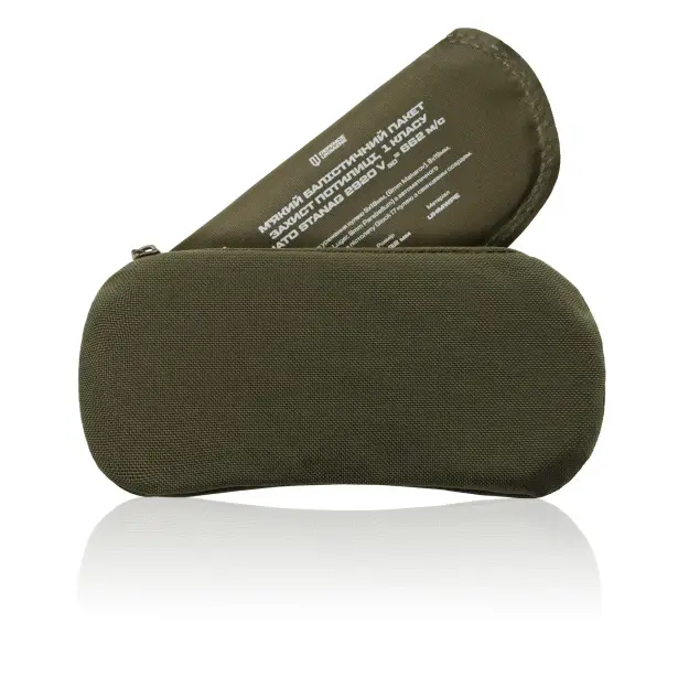 6 - Балістичний захист потилиці 1-го класу захисту. CORDURA 1000D. Олива