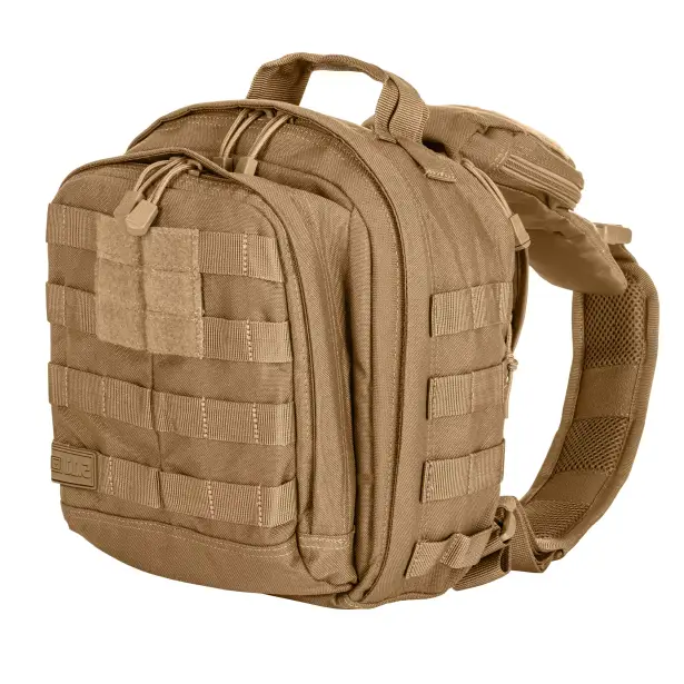 1 - Тактична сумка-рюкзак 5.11 Tactical (RUSH MOAB) 6. Колір Kangaroo.
