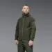 2 - Флісова тактична кофта з капюшоном. Олива. Polyester. Розмір S