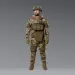 5 - Балістичний захист стегон 2-го класу захисту. CORDURA 1000D. Койот