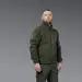 5 - Флісова тактична кофта на блискавці. Олива. Polyester. Розмір L