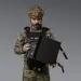 5 - Тактичний килимок для сидіння 2 класу захисту. CORDURA 1000D. Чорний