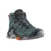 4 - Трекінгове взуття Salomon X Ultra 4 MID Gore-Tex (водонепроникні). Синьо-зелені. Розмір 42
