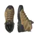 2 - Трекінгові черевики Salomon X Ward Leather MID Gore-Tex. Койот. Розмір 41 1/3