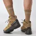 8 - Трекінгові черевики Salomon X Ward Leather MID Gore-Tex. Койот. Розмір 44 2/3