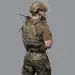 6 - Плитоноска TUR PRO Gen 2, система быстрого сброса. Molle. Цвет Пиксель. Размер M.