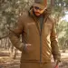 2 - Куртка тактична Softshell ХАНТЕР. Осінь-Весна Койот. Розмір XXL (56-58)