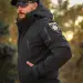11 - Куртка тактична Softshell ХАНТЕР. Осінь-Весна Чорний. Розмір L (48-50)