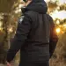 9 - Куртка тактична Softshell ХАНТЕР. Осінь-Весна Чорний. Розмір XXL (56-58)