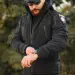 8 - Куртка тактична Softshell ХАНТЕР. Осінь-Весна Чорний. Розмір 3XL (60-62)