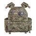 5 - Бронежилет 5-го класу (Крук). Вага 5.8 кг. З системою швидкого скидання. Molle. Колір Піксель.