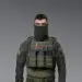 7 - Флісовий Бафф Winter Neck Олива. Polyester. Розмір: L-XL