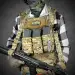 3 - Ремінь RAGNAROK TYR carbine збройовий одно/двоточковий з додатковим кріпленням. Піксель