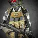 4 - Ремінь RAGNAROK TYR carbine збройовий одно/двоточковий з додатковим кріпленням. Чорний