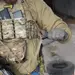 5 - Ремінь збройовий RAGNAROK триточковий з широким наплічником KRAKEN carbine. Койот