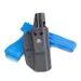 4 - Кобура для зброї Glock - 17 / 22 / 47 для правші ATA‑Gear Fantom ver.3. Чорний