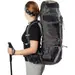 10 - Рюкзак туристичний Naturehike NH70B070-B, 70л+5л. Чорно-сірий