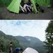 5 - Намет надлегкий тримісний з футпринтом Naturehike Cloud Up 3 Updated NH18T030-T, 210T, зелений