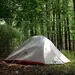 9 - Намет надлегкий тримісний з футпринтом Naturehike Cloud Up 3 Updated NH18T030-T, 210T, зелений