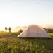 5 - Намет надлегкий двомісний з футпринтом Naturehike Cloud Up 2 Updated NH17T001-T, 20D, темно-синій