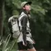 7 - Рюкзак туристичний Naturehike NH20BB206, 20л. Світло-сірий