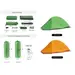 6 - Намет надлегкий одномісний Naturehike Cloud Up Base 1 CNK2450WS032, зелений