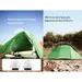 3 - Намет надлегкий двомісний Naturehike Cloud Up Base 2 CNK2450WS032, зелений