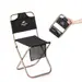 2 - Стілець розкладний Naturehike MZ01 NH18M001-Z, чорний