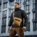 16 - Плечова однолямкова сумка M-TAC Konvert Bag X-Pac Elite. Койот