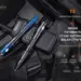 6 - Тактична ручка Fenix T6 з ліхтариком. Чорна