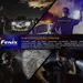 16 - Тактична ручка Fenix T6 з ліхтариком. Чорна