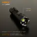 6 - Портативний світлодіодний ліхтарик VIDEX 1200Lm 5000K