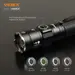 10 - Портативний світлодіодний ліхтарик VIDEX 1200Lm 5000K