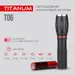 7 - Портативний світлодіодний ліхтарик TITANUM T06 300Lm 6500K