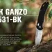 14 - Ніж складаний Ganzo G7531-BK. Чорний