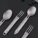 8 - Столовий прилад NexTool Outdoor Spoon Fork NE0124