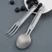 9 - Столовий прилад NexTool Outdoor Spoon Fork NE0124