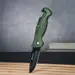 5 - Ніж складаний Ganzo G611, зелений