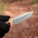 10 - Ніж з ножнами Ganzo G807-OR, помаранчевий