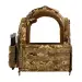 6 - Плитоноска Warmor Gen.3 Pro з системою швидкого скидання. (Комплект 3 підсумки) Molle. Колір Піксель ММ14