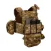 3 - Плитоноска Warmor Gen.3 Pro Max. Система швидкого скидання. (Комплект 7 підсумків). Колір Піксель ММ14