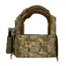 5 - Плитоноска Warmor Gen.3 Pro з системою швидкого скидання. (Комплект 3 підсумки) Molle. Колір Мультикам
